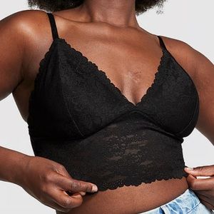 Victoria’s secret Black Lacs Bralette - Size Medium